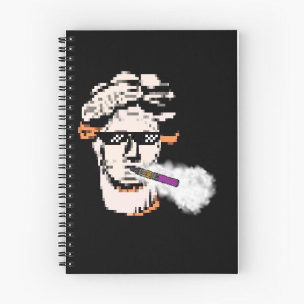 Aperçu de l'œuvre Pixel Vaping Dame créée et vendue par Den Alman.