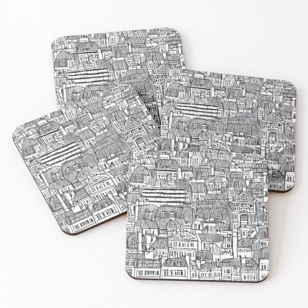 Item preview, Utopian City Doodle designed and sold by Ashriyaas.