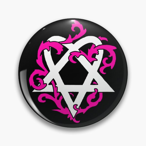 Item preview, Ville Valo Heartagram Tattoo designed and sold by Krazy-Legs.