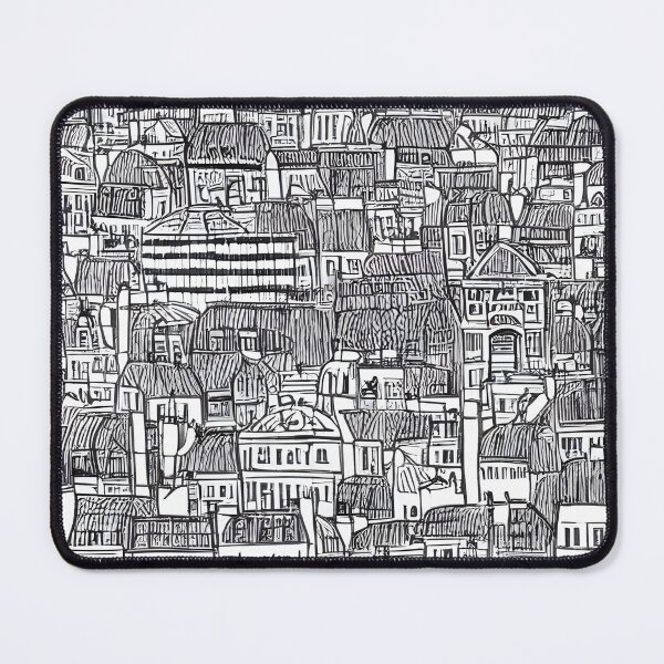 Item preview, Utopian City Doodle designed and sold by Ashriyaas.