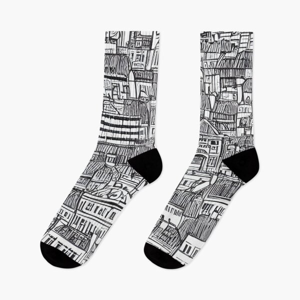 Item preview, Utopian City Doodle designed and sold by Ashriyaas.