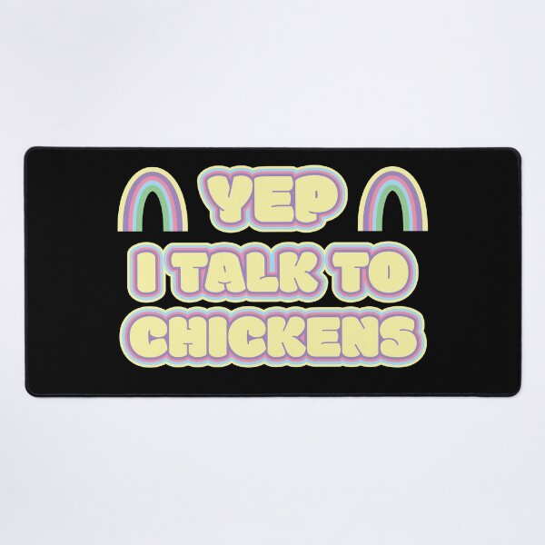 Item preview, Yep I Talk to Chickens #15 - Funny Cute Farm Chicken Lover Quotes designed and sold by thecatcouch.