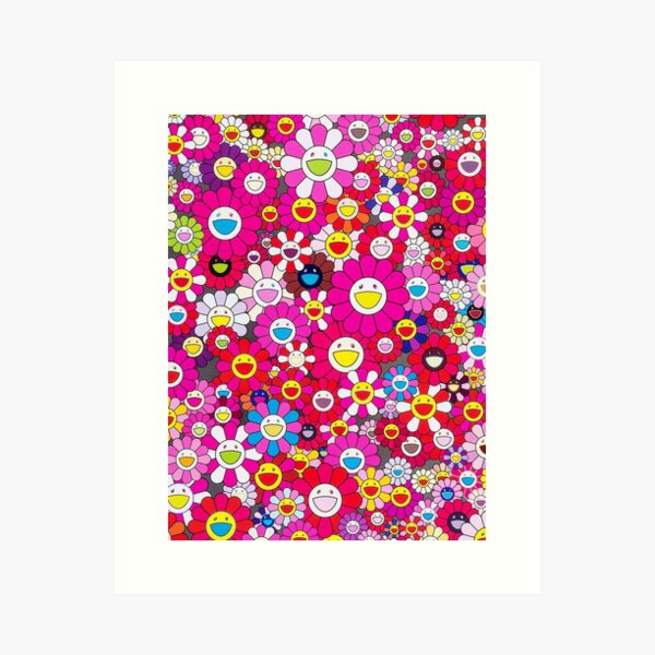 Takashi Murakami Flower Rainbow Zip Pouch by Bakijan Wacana - Fine Art  America