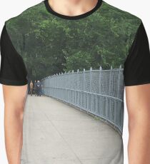 Small bridge, railings, riot,  greenery, celebration,  life Graphic T-Shirt