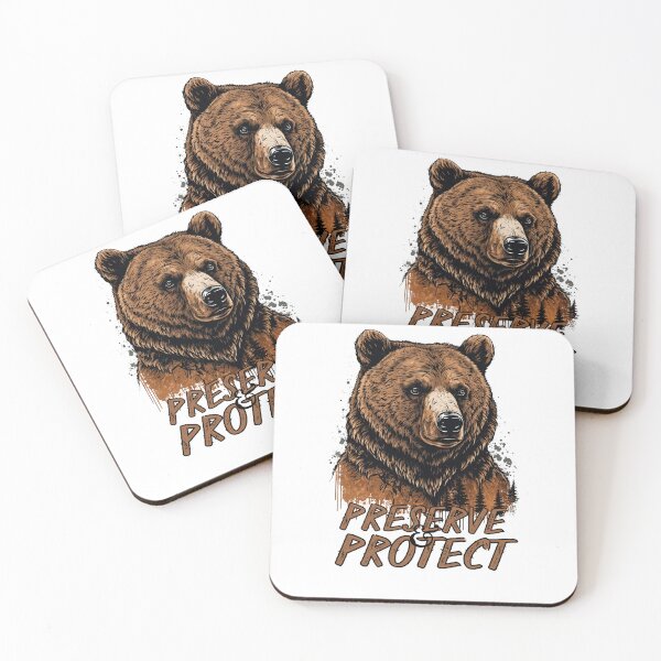 Item preview, Bear - preserve and protect designed and sold by Mirksaz-designs.