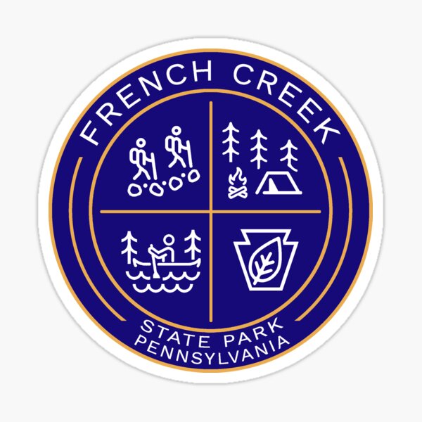 Item preview, French Creek State Park Heraldic Logo designed and sold by VanyaKar.