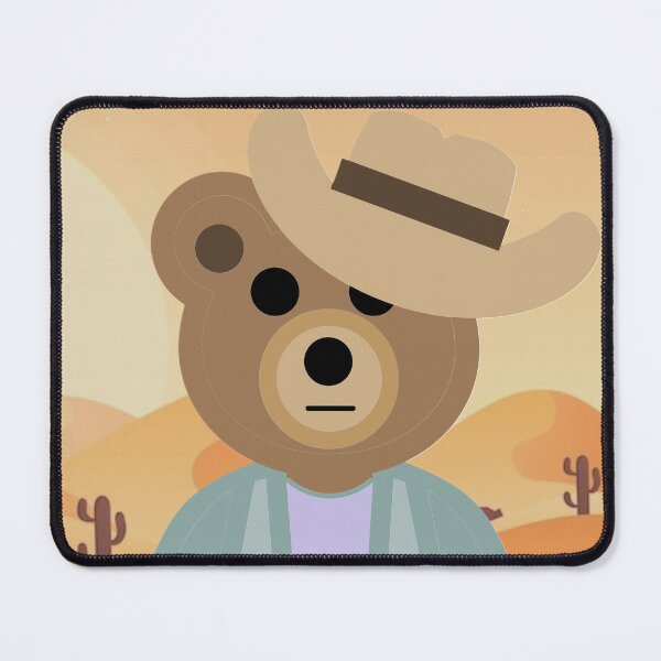 Item preview, Cowboy Bear designed and sold by bunhuggerdesign.