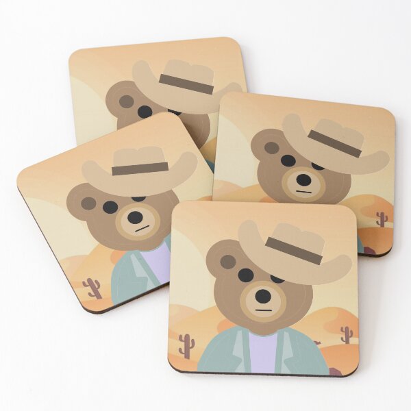 Item preview, Cowboy Bear designed and sold by bunhuggerdesign.