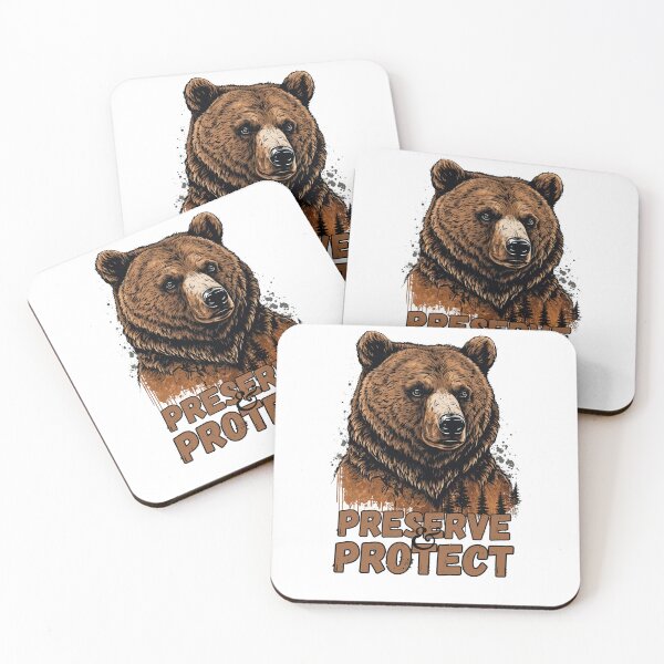 Item preview, Bear - preserve and protect designed and sold by Mirksaz-designs.