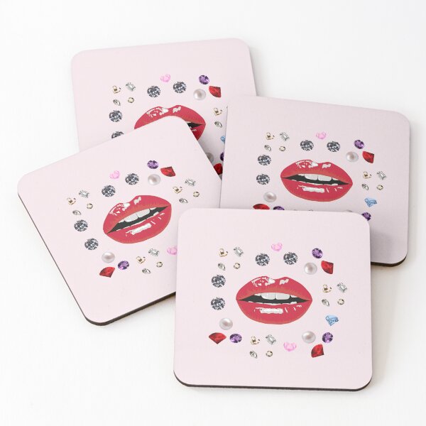 Item preview, You Glow Girl - Pouty Red Lips - Lipstick Addict - Lipstick Lover designed and sold by The Red Nox.