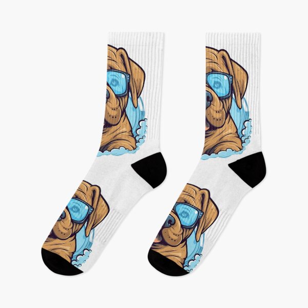 Item preview, Shar Pei with Glasses - Funny and Modern Design designed and sold by SADStyleDesigns.