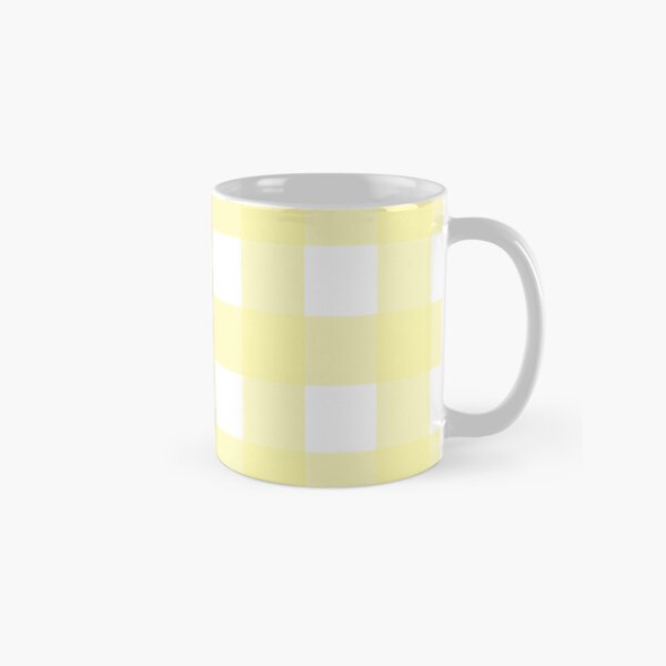 Item preview, Yellow and white gingham check 2 designed and sold by LittleBettyMakes.