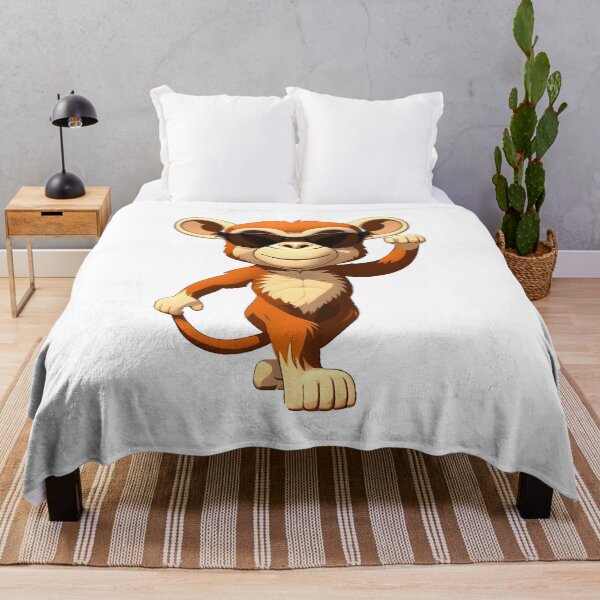 Item preview, Monkey in cartoon style designed and sold by IrinaGuArt.