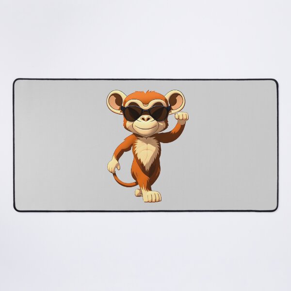 Item preview, Monkey in cartoon style designed and sold by IrinaGuArt.