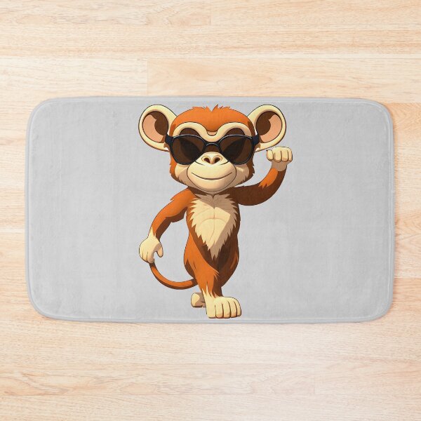 Item preview, Monkey in cartoon style designed and sold by IrinaGuArt.