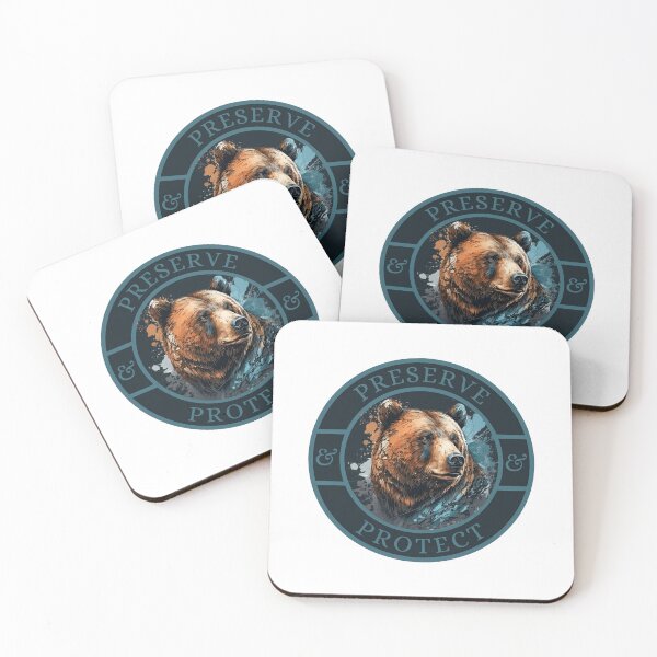 Item preview, Bear - preserve and protect designed and sold by Mirksaz-designs.