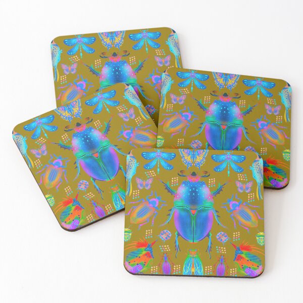 Item preview, colorful Insects designed and sold by madart1999.