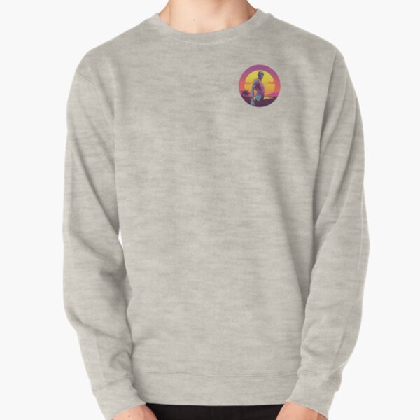 Zombie's Last Glance-Compact Crest Pullover Sweatshirt