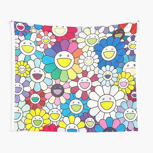 Takashi discount murakami tapestry