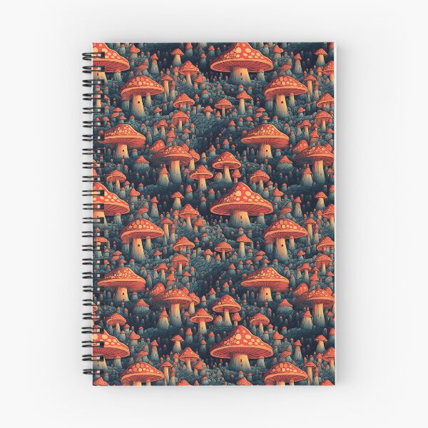 Item preview, Mushroom City Pattern 01 designed and sold by mhfoto.