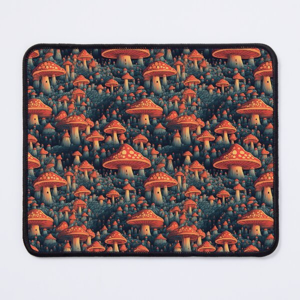 Item preview, Mushroom City Pattern 01 designed and sold by mhfoto.