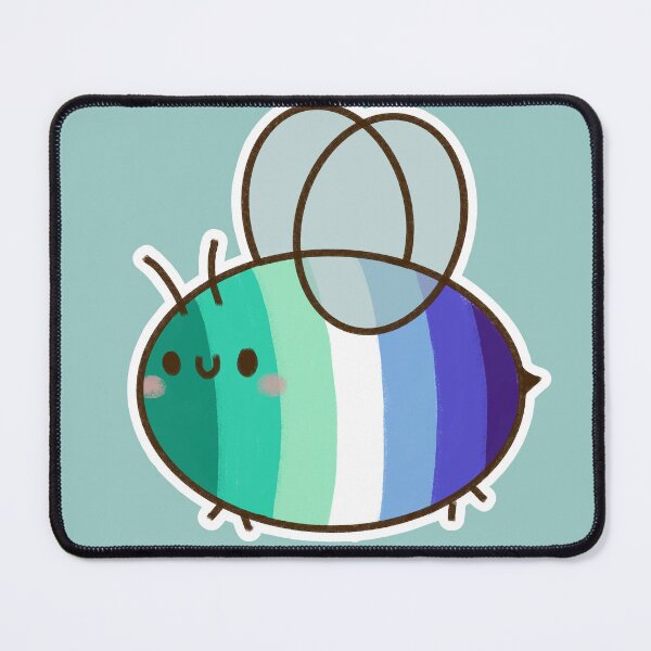 Item preview, Gay Flag Bee designed and sold by AnastasiaWsk.