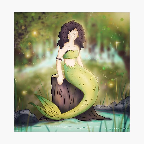 Item preview, Forest Mermaid designed and sold by PancakeAndLoaf.