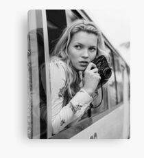 KATE MOSS photo, photographer Canvas Print