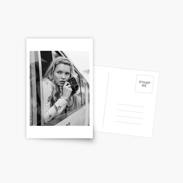 KATE MOSS photo, photographer Postcard