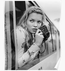 KATE MOSS photo, photographer Poster