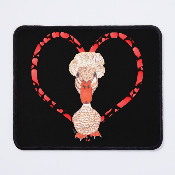 Item preview, CRESTED DUCK HEART designed and sold by BeritValk.