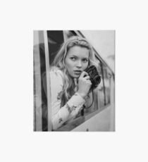 KATE MOSS photo, photographer Art Board