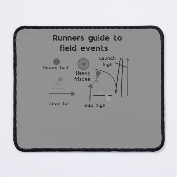 Item preview, Track and field runners guide to field events  designed and sold by system51.