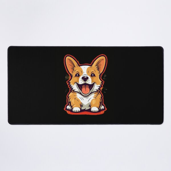 Item preview, Happy and Cute Corgi - Adorable Design for Dog Lovers designed and sold by SADStyleDesigns.