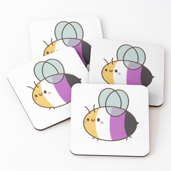 Item preview, Non Binary Bee  designed and sold by AnastasiaWsk.