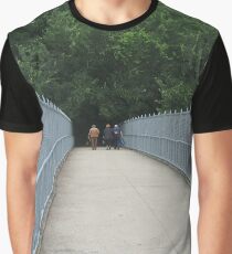 Small bridge, railings, riot,  greenery, celebration,  life Graphic T-Shirt