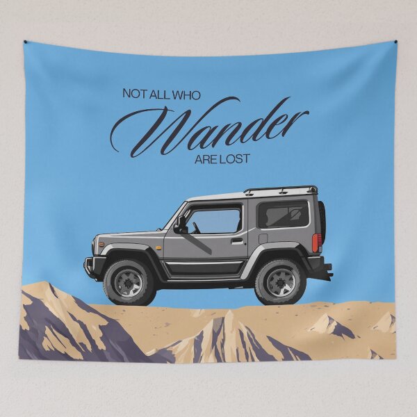 Item preview, Grey Jimny | Not All Those Who Wander Are Lost designed and sold by stoicjimny.