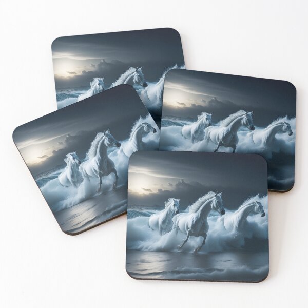 Item preview, Wild horses designed and sold by Vibranta Studio.