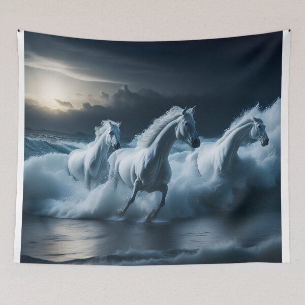 Item preview, Wild horses designed and sold by Vibranta Studio.