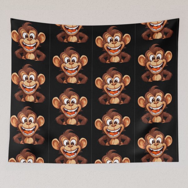 Item preview, Monkey design brings you happiness designed and sold by Koloraist.