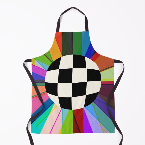 Item preview, Retro black and white disco ball with colorful background designed and sold by Sunwang.
