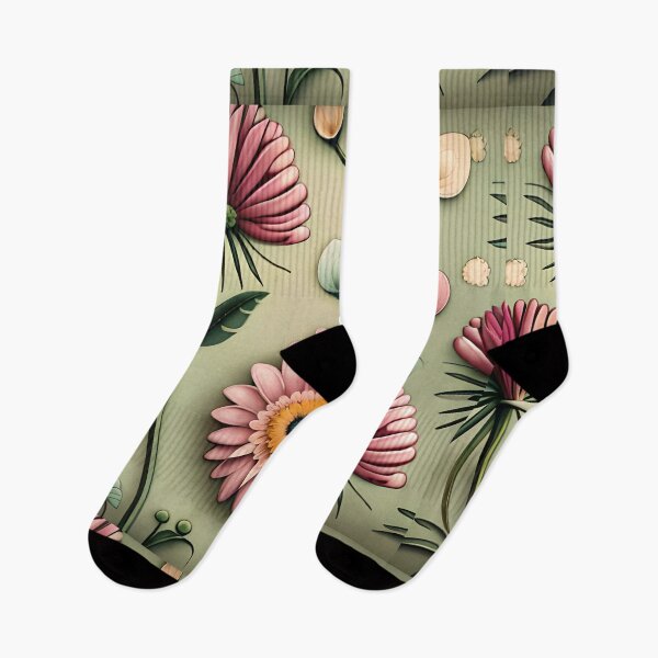 Artikelvorschau, Grüne Vintage-Blumen entworfen und verkauft von ParadoxJane.