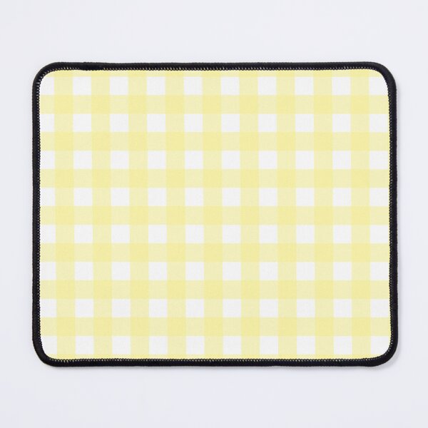 Item preview, Yellow and white gingham check 2 - small designed and sold by LittleBettyMakes.