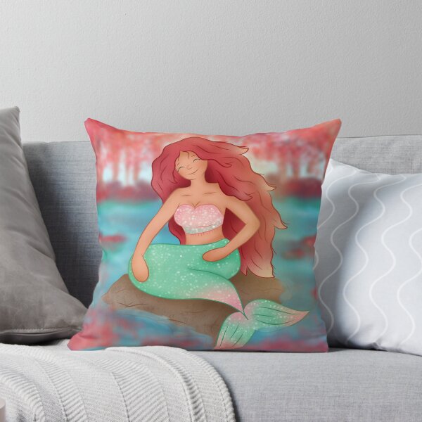 Item preview, Red Forest Mermaid designed and sold by PancakeAndLoaf.