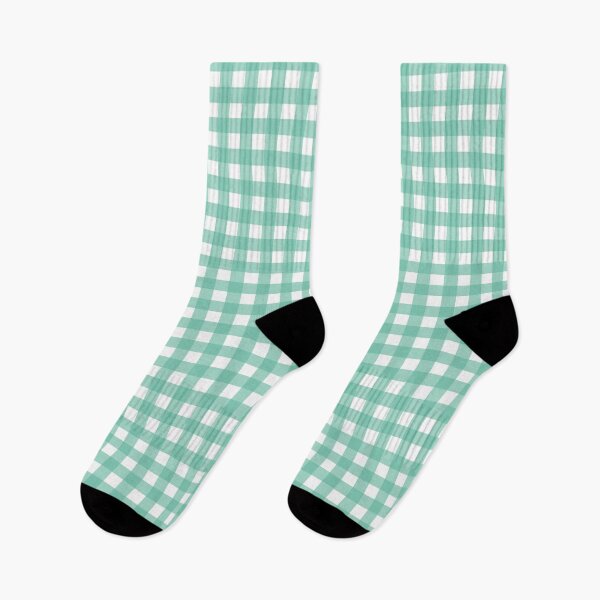 Artikelvorschau, Kariertes Karomuster in Aqua und Weiß – klein entworfen und verkauft von LittleBettyMakes.