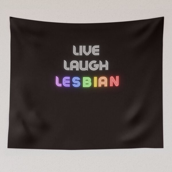 Item preview, Live laugh lesbian designed and sold by brodaart.