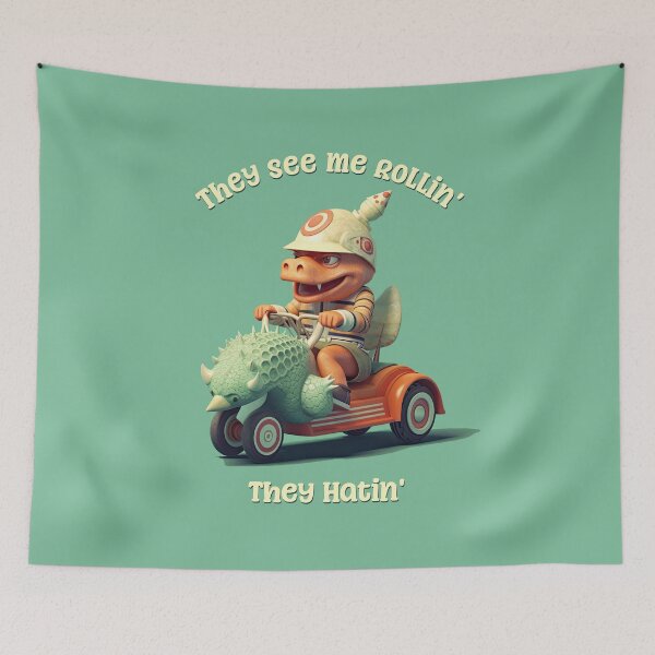 Item preview, They See Me Rollin', They Hatin' Funny Soccer Mom and Dad designed and sold by danielliamgill.