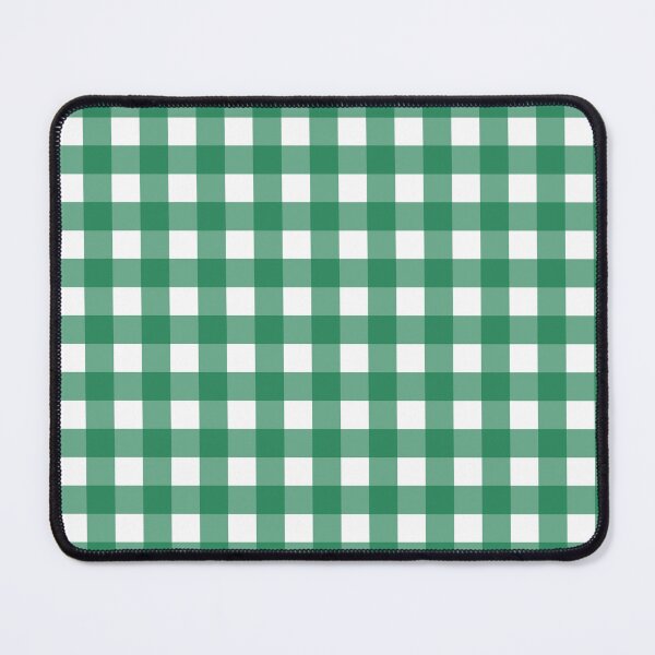 Item preview, Deep green and white gingham check - small designed and sold by LittleBettyMakes.