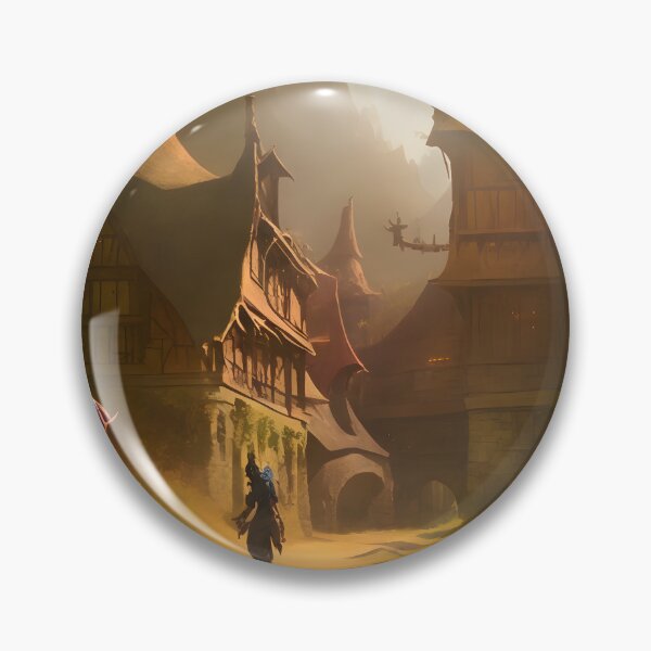 Item preview, Adventures entering a village hidden in the mountains designed and sold by MDArtdesigns.