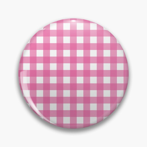 Item preview, Deep pink and white gingham check - small designed and sold by LittleBettyMakes.